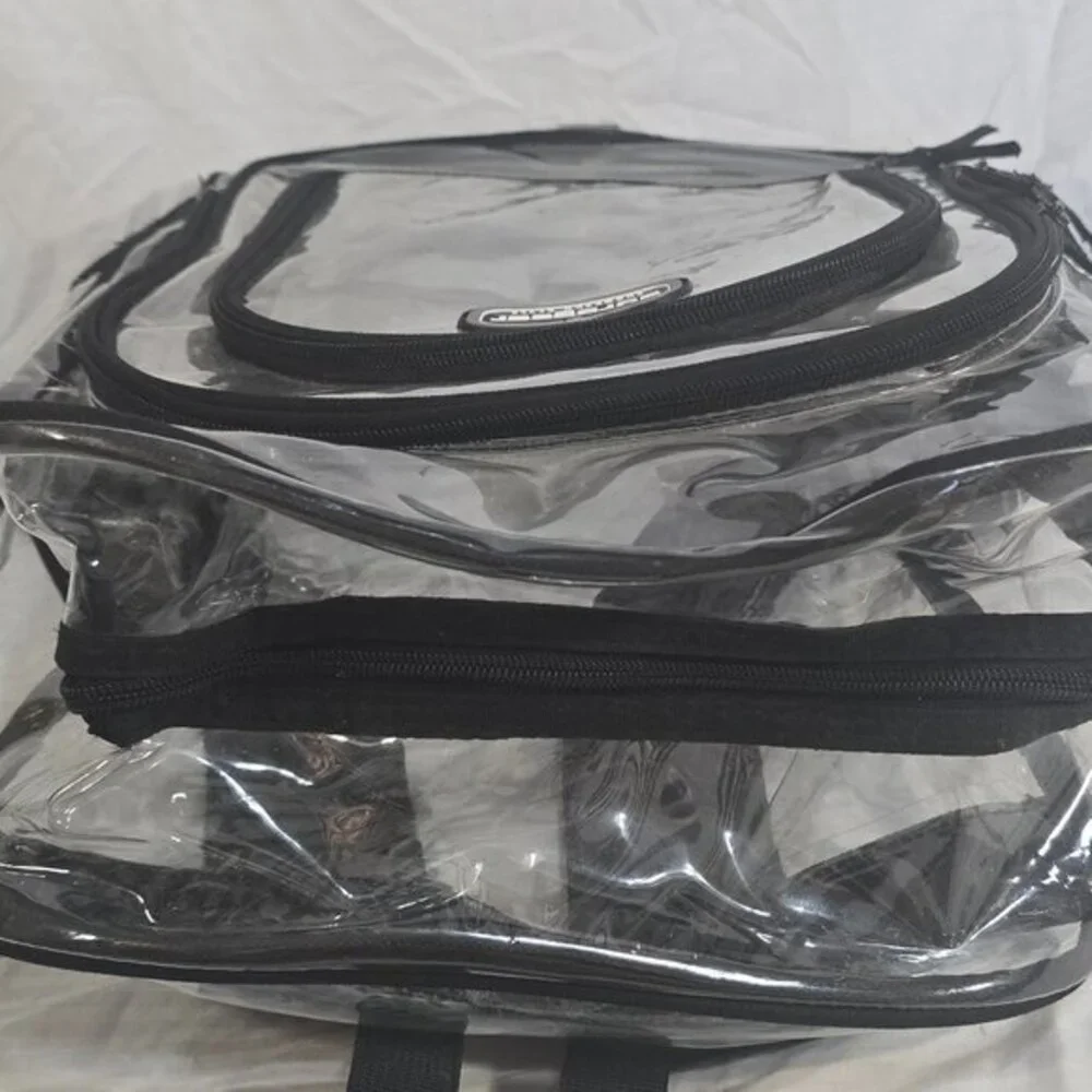 Eurogear Clear Backpack Stadium Approved Security Bag One Size‎ Clear Excellent